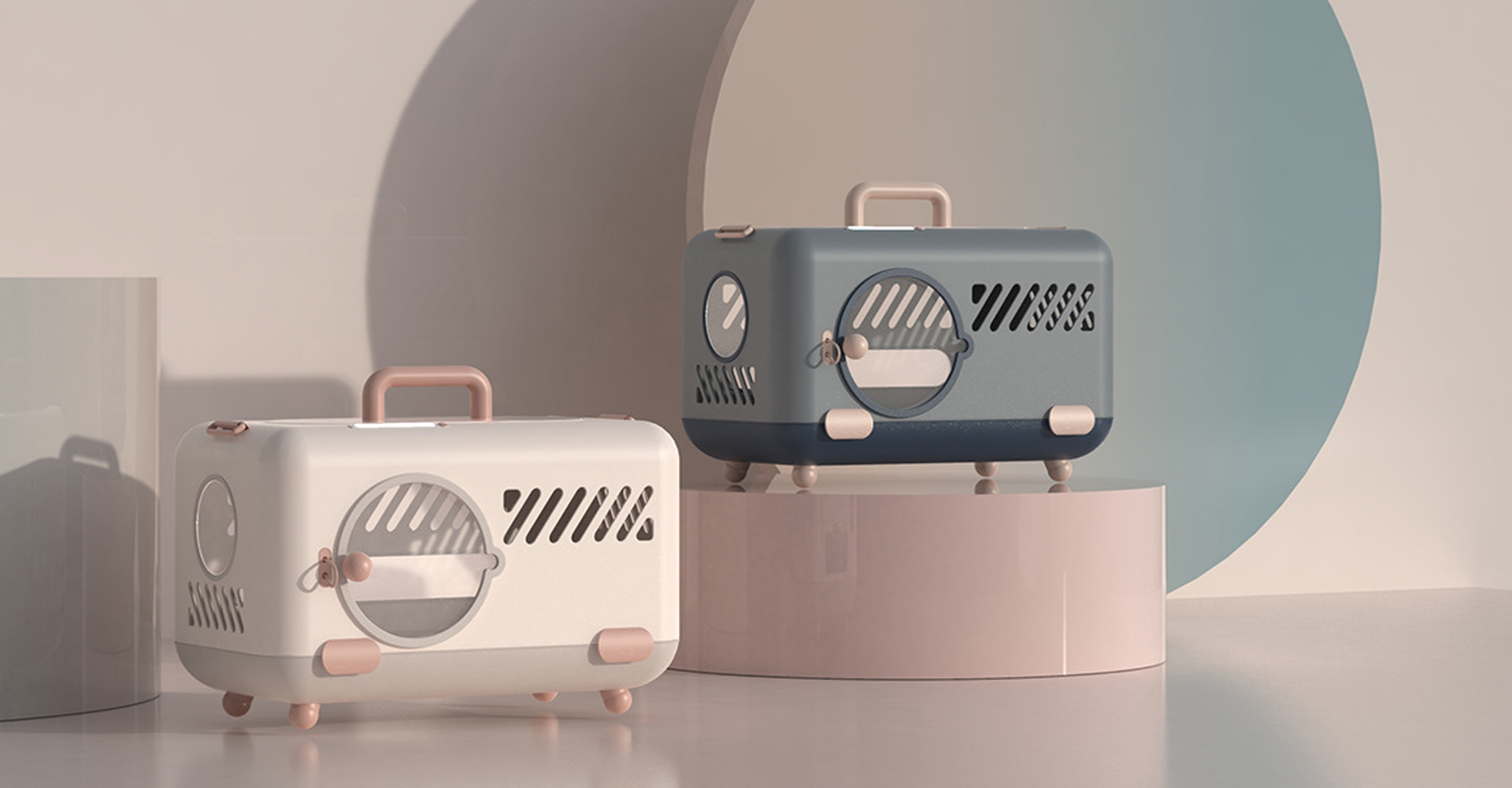 便携式宠物运输箱设计