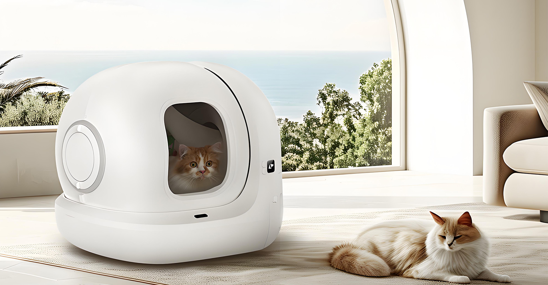 智能猫砂盆设计-智能猫砂盆外观设计-智能猫砂盆结构设计