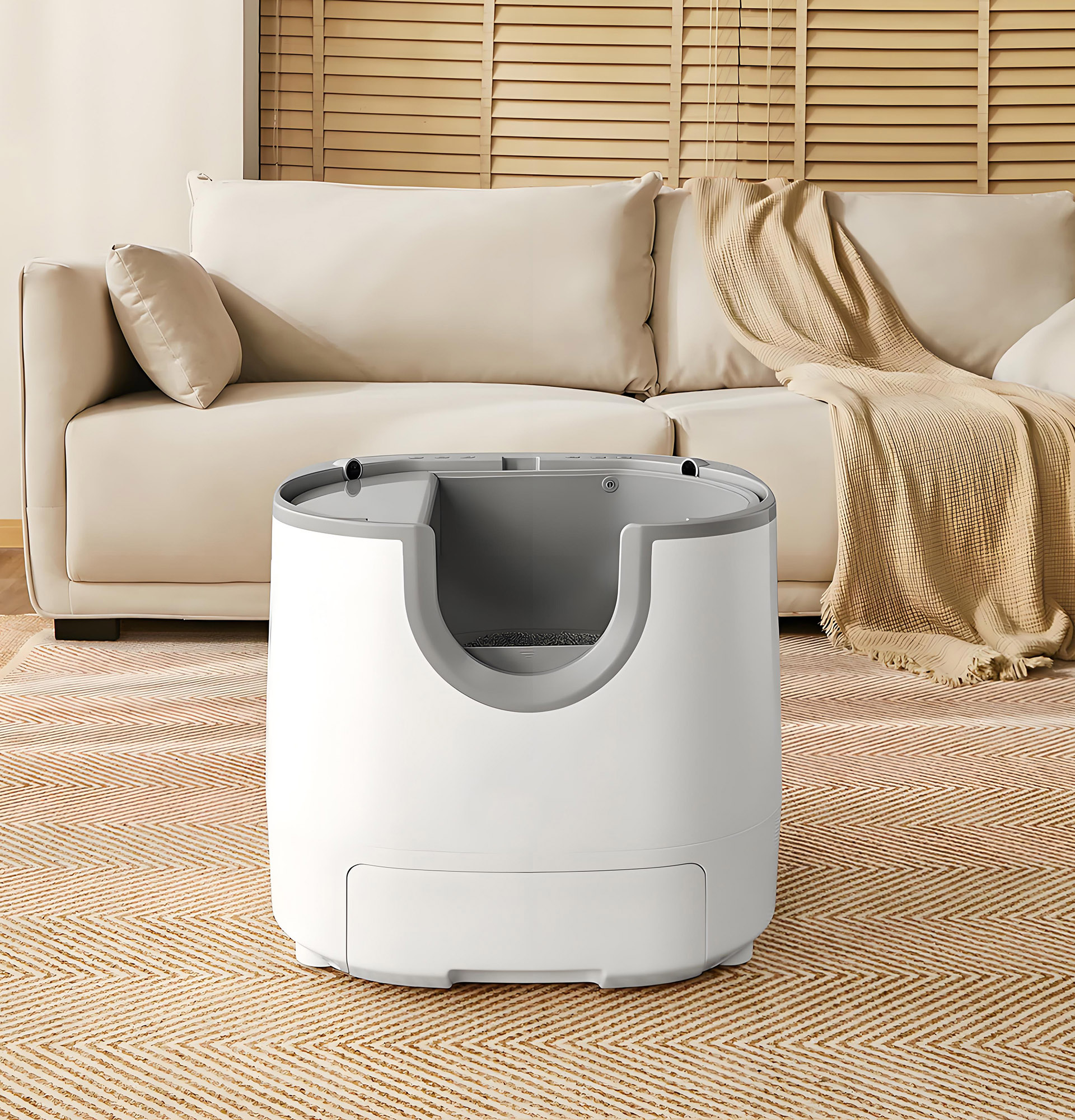 智能猫砂盆设计