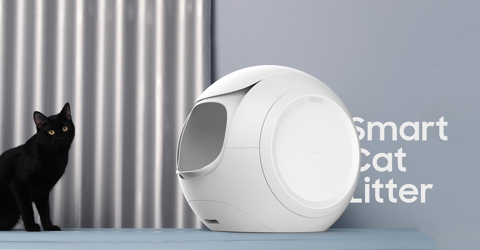 智能猫砂盆外观设计