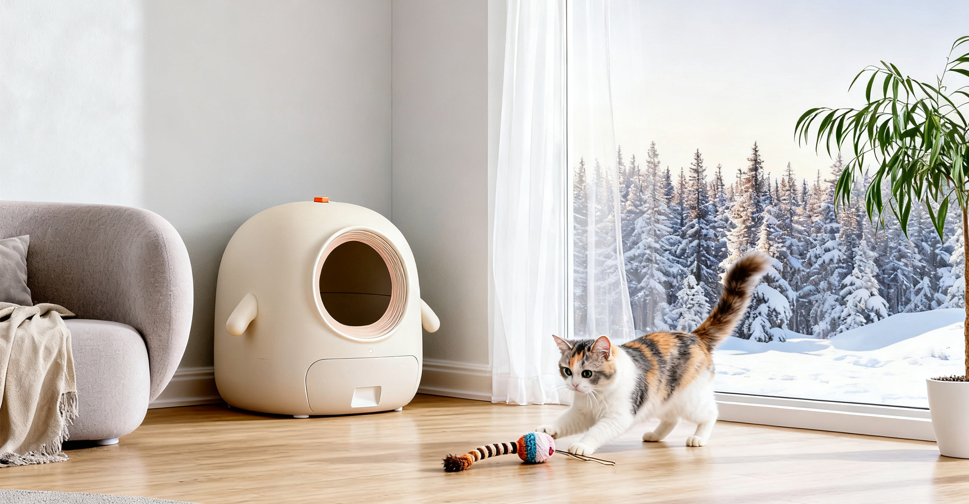 智能猫砂盆设计